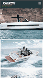 Mobile Screenshot of fjordboats.co.uk